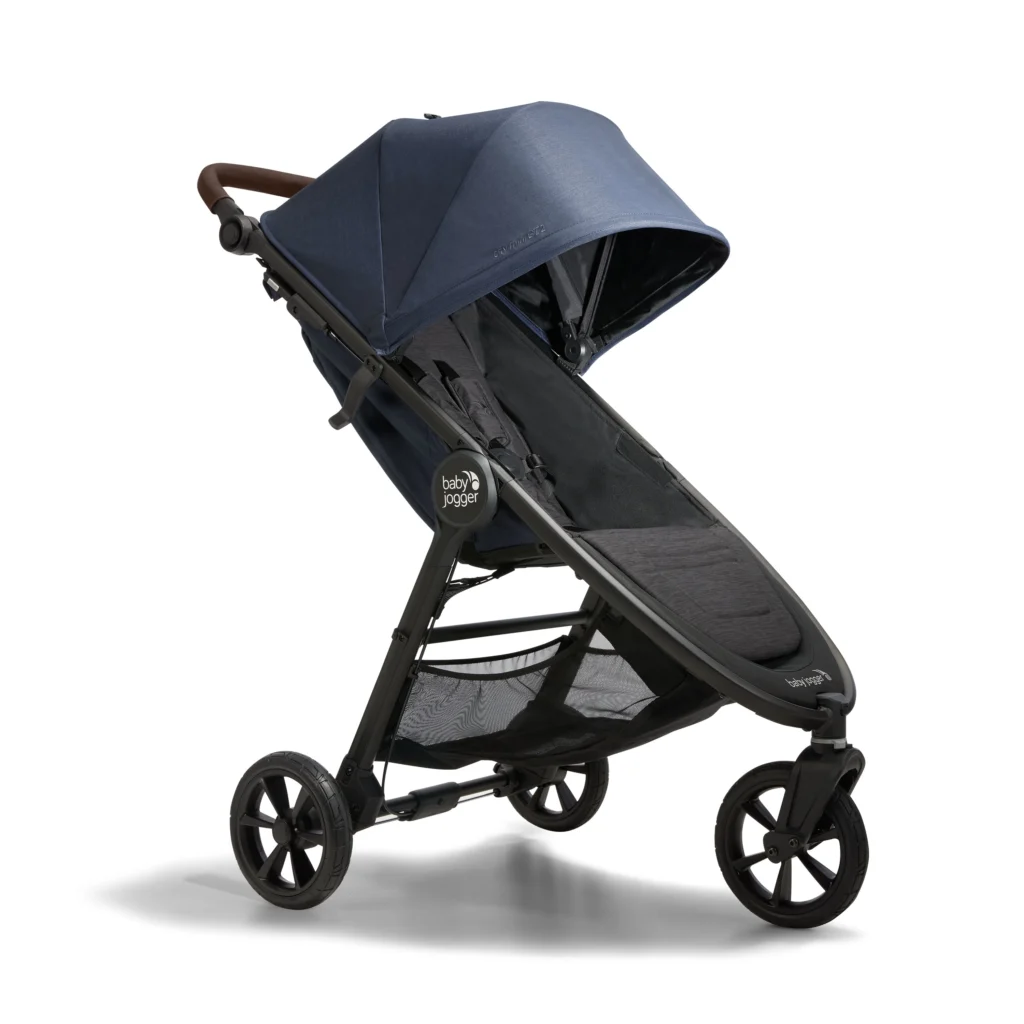 Baby jogger city Mini GT2 All-Terrain baby stroller for the parents who travels the world because this stunning stroller has forever air rubber tires with all-wheel suspension.